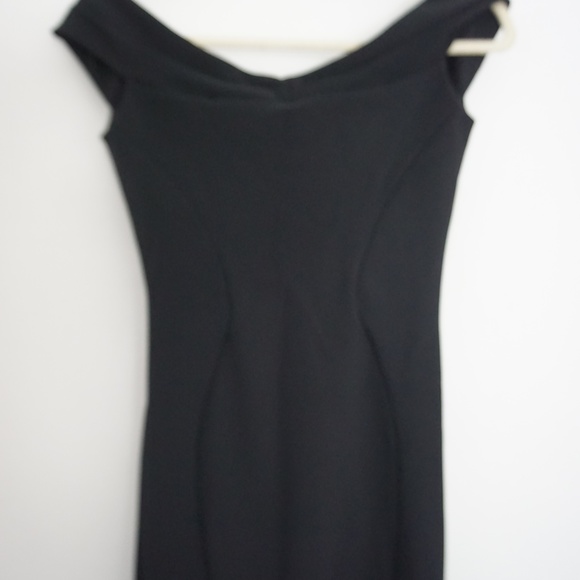 Chiara Boni La Petite Robe Black Elegant Fishtail Evening Black Bodycon Dress - Picture 10 of 16